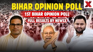 1st Bihar Opinion Poll | Full Results By NewsX