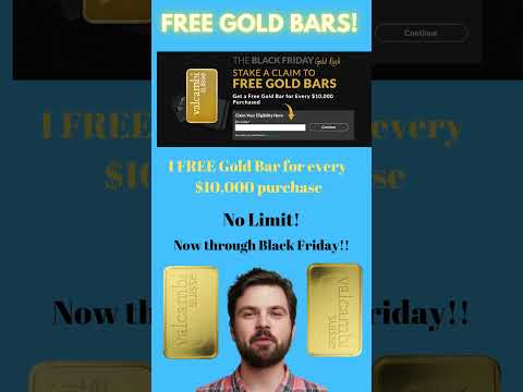 Free Gold Bar Offer | Free Gold from Birch Gold Group Black Friday  #shorts #freegold