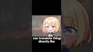 If you say "sword" in Korean?  [Hololive animation]