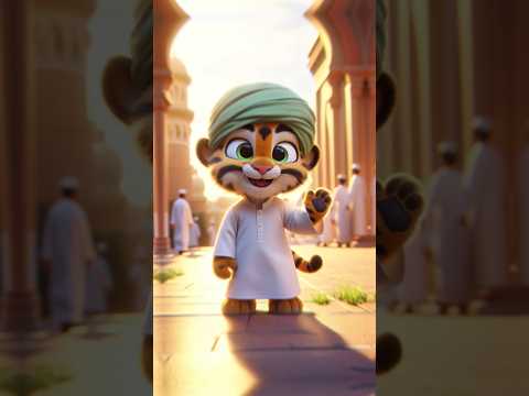 🐯 टीगु की जुम्मा वाली दुआ ने दिल छू लिया… 🤲💚 |#jummamubarak #dua #islamicshorts #tigu