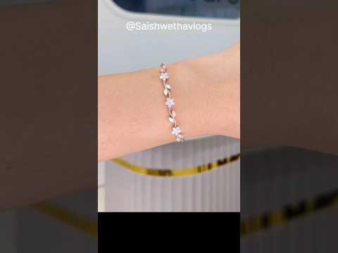 Floral design bracelet #yt #youtube #shots @Saishwethavlogs