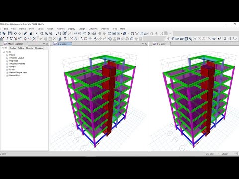 Earthquake Analysis in ETABS 2016 with BNBC 2020 Bangla Tutorial New project Class 3