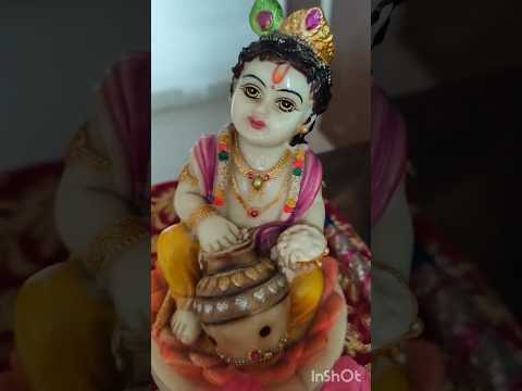 #Radha baby #BabyPhotoshoot #Radha Rani #Janmashtami #desigirl #trending #cutebaby #mathe pe pankh