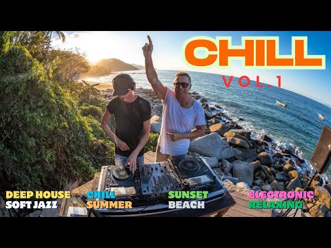 Chill Summer Beach Relaxing Deep House Electronic music Mix - Sunset Vibes [ Vol. 1 ]