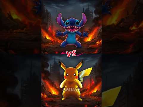 Stitch vs Pokemons