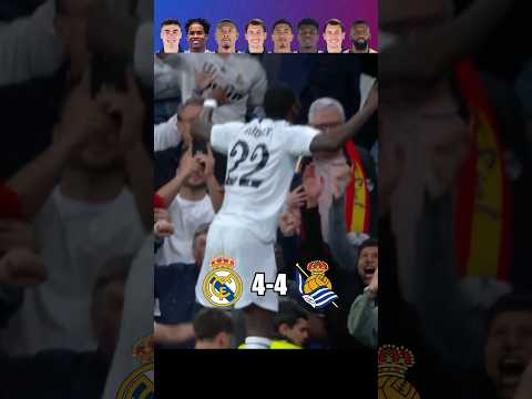 Real Madrid 4 - 4 Real Sociedad Copa del Rey 2024-25
