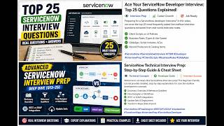 Top 25 ServiceNow Interview Questions 🔥 | Developer Guide (Real Questions + Answers)