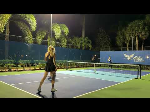 5.0 Mixed Doubles Pickleball | Matt & Ava vs Steve & Fab | Aztec RV Resort | Game 2