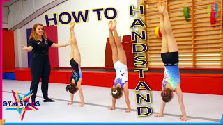 How to Handstand | Gymnastics Tutorial | CBBC