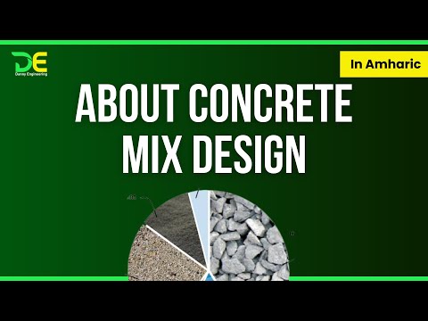 About Concrete Mix Design