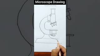 How to draw Microscope #shorts #microscope #howtodrawmicroscope