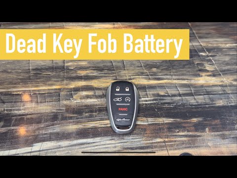 Start Alfa Romeo Giulia/Stelvio with Dead Key Fob Battery & Replace It