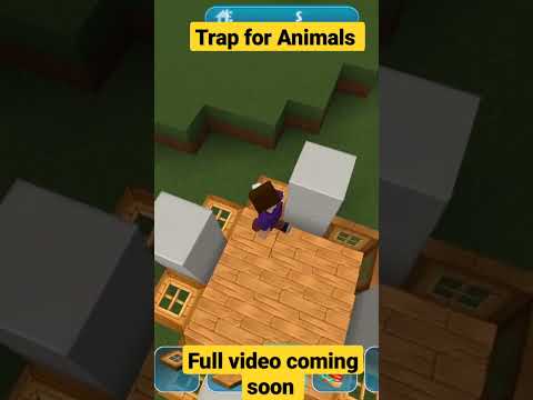 Trap for animals |#shorts |#trap |#song |#minecraft |#shorts |@sumit4x