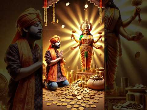 Mahalaxmi Ne ki dhan Varsha#dharmikkahani #motivation #youtubeshorts #shortvideo #viralvideo #shorts