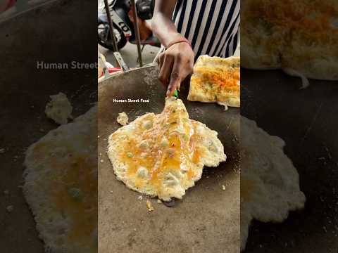 13 year hard-working boy, making egg omelette Pav Only ₹20 | egg omelette Pav #shorts