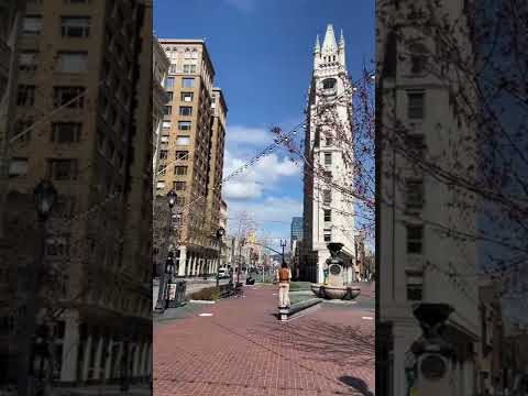 Beautiful part of Oakland downtown