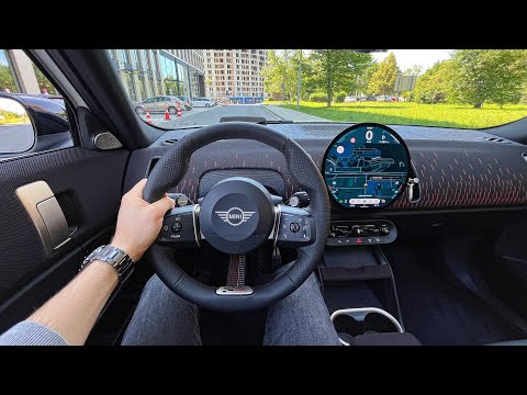 2024 MINI COUNTRYMAN JCW ALL4 [2.0 300 HP] | Test Drive #179 POV Driver. TV