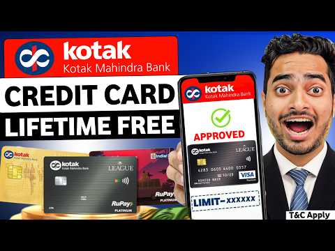 Kotak Credit Card Apply- Kotak Mahindra Bank Credit Card Apply | Kotak Bank Credit Card Online Apply