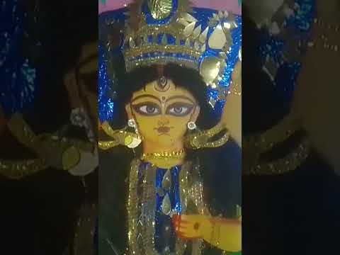 Paper Durga 2025 🪷 | Making maa durga paper idol #art #craft #viral #shorts #paperdurga #durgapuja