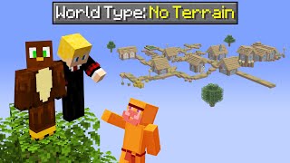 Can 3 Idiots Beat Minecraft With No Terrain