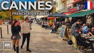 Cannes, France - A Walk Through the French Riviera’s Most Elegant Seafront | 4K (2025)