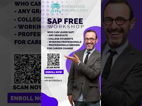 "Get SAP Certified! Fast-Track Your Career with CloudSage Training"