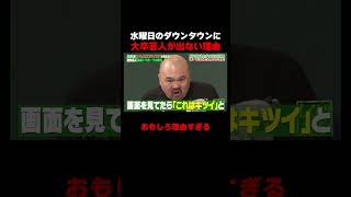 水曜日のダウンタウンに大卒芸人が出ない理由… #しくじり先生 #鬼越トマホーク #佐藤ミケーラ倭子 #あかせあかり #ABEMA