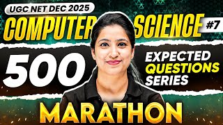 UGC NET Computer Science | UGC NET Computer Science Marathon 2025 | UGC NET PYQs Computer Science