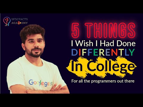 Don't Do These 5 Things in College - By a Google Software Engineer