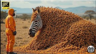 Zebra rescue team help #animals #wildliferescue #leopard #myapp #nature #wildanimals #wildlifephotog