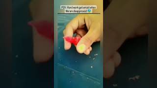 Hard work get wrost when ma'am disapproved 😓...#tooth#submission  #bdsshorts#dentico