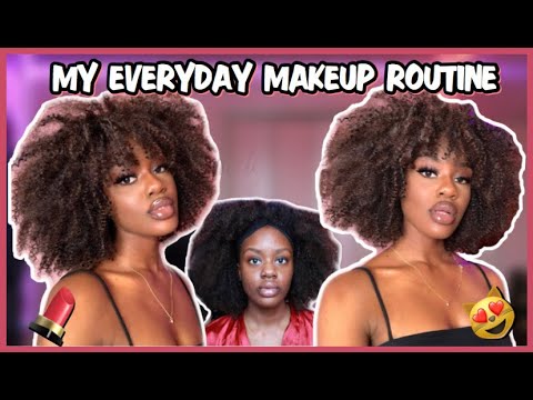 😍 BASIC TO BADDIE | MY EVERYDAY MAKEUP ROUTINE 2019 (WOC FRIENDLY) | ADAISHA MIRIAM