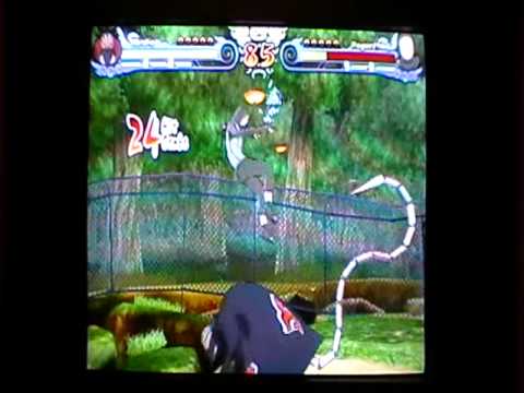 Naruto Shippuden: Clash of Ninja Revolution 3 Hiruko Combo Challenge