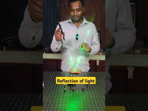 Part - 1 Reflection of light #experiment #physics #science #shorts #mandalstudy #light