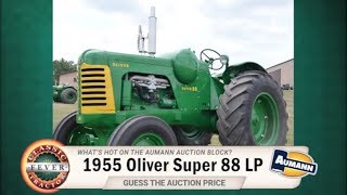 What is an Oliver Super 88 LP Tractor worth? Aumann Classic Tractor Tv