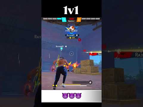 Custom ⚔️1V1 🧨 #rayhanff #freefire #shorts
