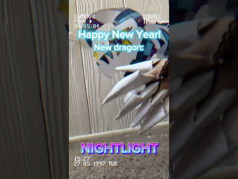 Happy New Year! {🪶 #paperdragon #paper #newdragon #trending 🐾}