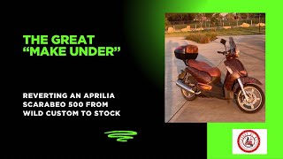 The Aprilia Scarabeo 500 "Make Under"