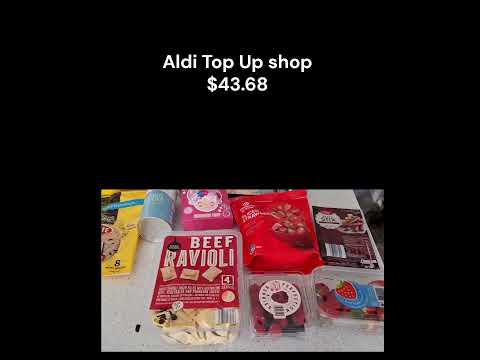 Grocery Top UP   - Aldi, Butcher and Woolworths