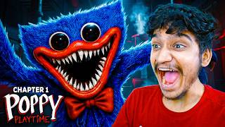 I Met The SCARIEST Toy "HUGGY WUGGY" !! 😱 Poppy Playtime Chapter 1 | Kavi Patel