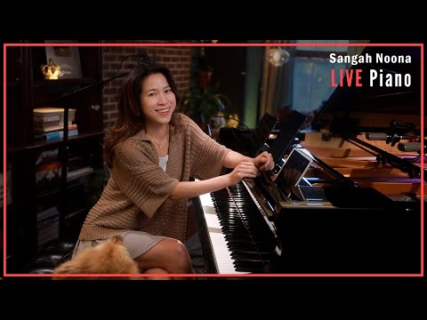 🔴LIVE Piano (Vocal) Music with Sangah Noona! 8/24