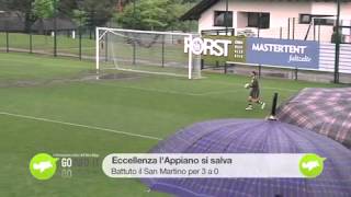 Appiano vince e si salva