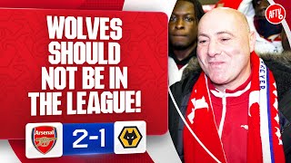 Wolves Should Not Be In The League! (Julian very controversial point) | Arsenal 2-1 Wolves