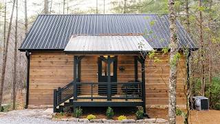 Possibly the Coziest Woodland Cabin | Rustic Charm & a Peaceful Porch