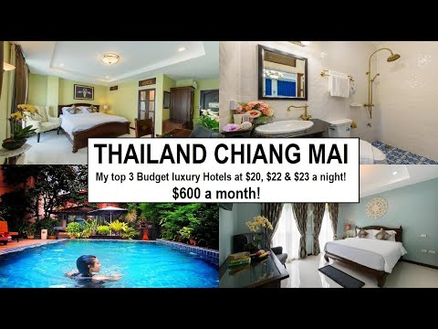 My Top 3 Budget Hotels in Chiang Mai – Only $20 a Night! #thailand