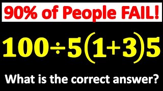 90% of People Get This Tricky Math Challenge WRONG! Can YOU Solve It? 