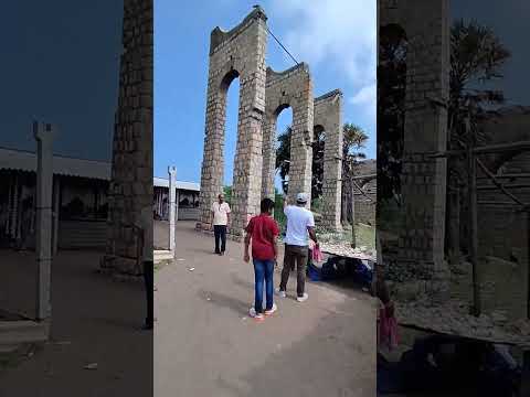 Dhanushkodi Old railway station #dhanushkodi #oldrailway #rameshwaram #shorts #traveldaiaries