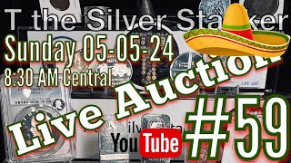 Live Auction 59 ~ CINCO DE MAYO ~ Mexican Silver, Numismatics & More!