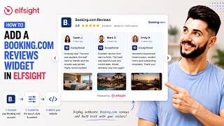 How to Add a Booking.com Reviews Widget in Elfsight (2026)