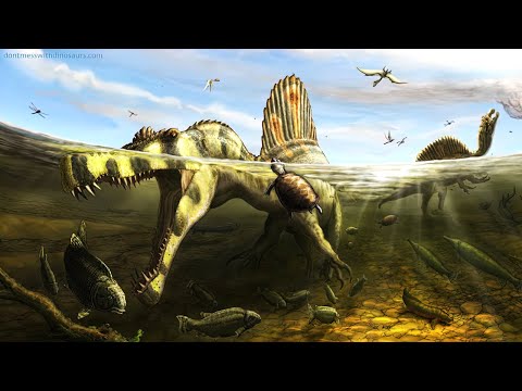 Spinosaurus: Ferocious Sail-Backed Dinosaur from Late Cretaceous